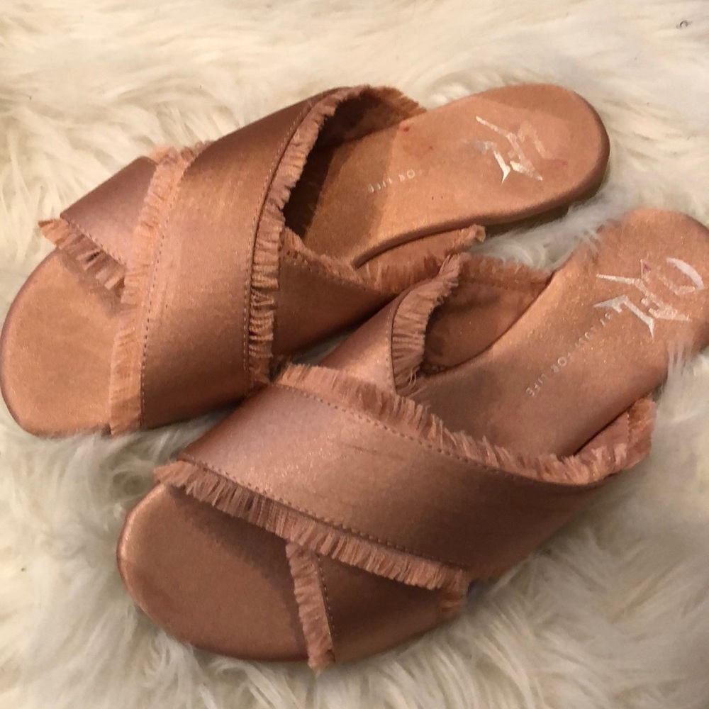 Fringed Sandals